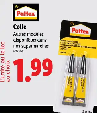 Lidl Pattex Colle offre
