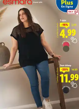 Lidl Esmara T-shirt offre