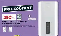Bricomarché Chauffe-eau électrique gain de place offre