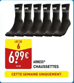 ALDI AIRNESS Chaussettes offre