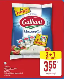 ALDI GALBANI Mozzarella offre