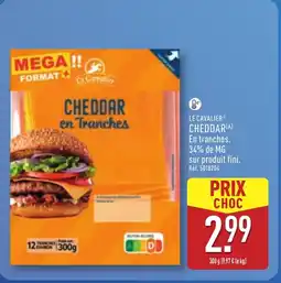 ALDI LE CAVALIER Cheddar offre