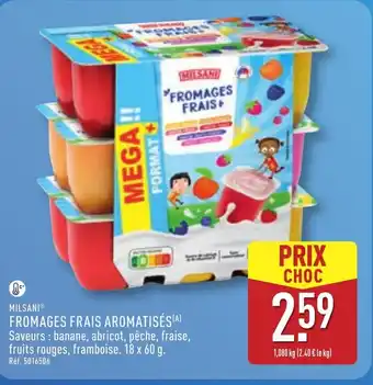 ALDI MILSANI Fromages frais aromatisés offre