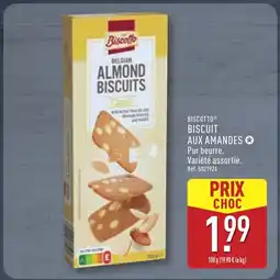 ALDI BISCOTTO Biscuit aux amandes offre