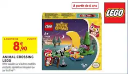 Intermarché Animal crossing lego offre