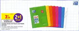 Intermarché Cahier pique easybook oxford offre