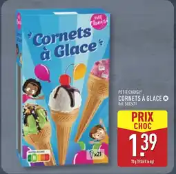 ALDI PETIT CHOISI Cornets à glace offre