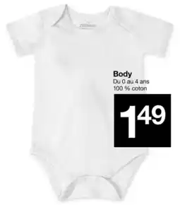 Zeeman Body offre