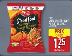 ALDI VICO Chips street foodⓡ poulet tex mex offre