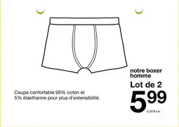 Zeeman Notre boxer homme offre