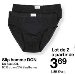 Zeeman Slip homme DON offre