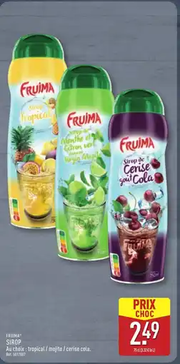 ALDI FRUIMA Sirop offre