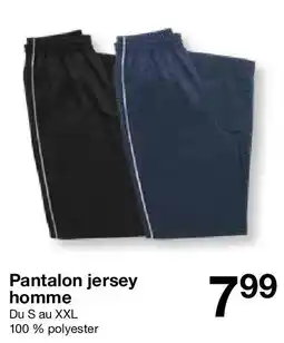 Zeeman Pantalon jersey homme offre