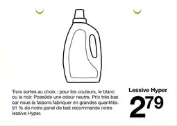 Zeeman Lessive Hyper offre
