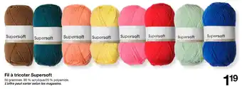 Zeeman Fil à tricoter Supersoft offre