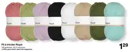 Zeeman Fil à tricoter Royal offre
