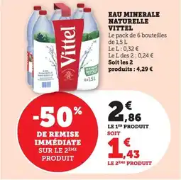Bi1 Eau minerale naturelle vittel offre