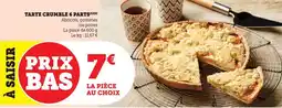 Bi1 Tarte crumble 6 parts offre