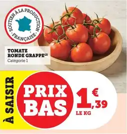 Bi1 Tomate ronde grappe offre