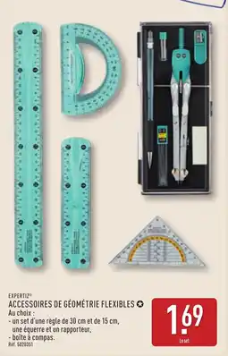 ALDI EXPERTIZ Accessoires de géométrie flexibles offre