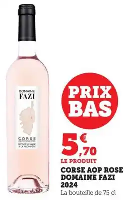 Bi1 Corse aop rose domaine fazi 2024 offre