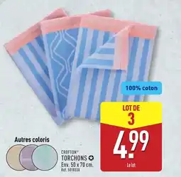 ALDI CROFTON Torchons offre