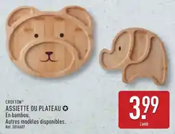 ALDI CROFTON Assiette ou plateau offre