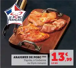 Bi1 Araignee de porc offre