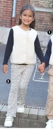 Stokomani Veste effet mouton sans manches offre