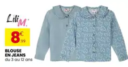 Stokomani Lili M. Blouse en jeans offre