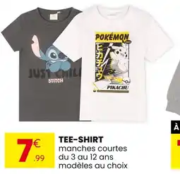 Stokomani Stitch / Pokémon Tee-shirt offre