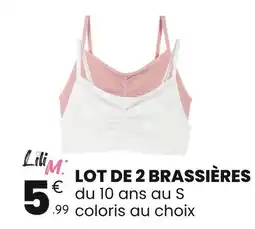 Stokomani Lili M. Lot de 2 brassières offre