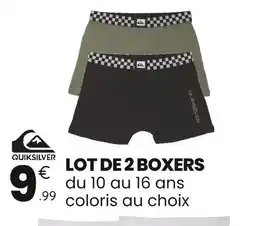 Stokomani Quiksilver Lot de 2 boxers offre