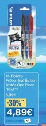 Monoprix Pilot - frxón ball edition limides one piece offre
