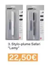 Monoprix Stylo-plume safari offre