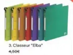 Monoprix Elba - classeur offre