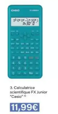 Monoprix Casio - calculatrice scientifique fx junior casio offre