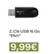 Monoprix Pny - clé usb 16 go pny offre