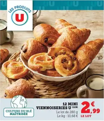 Bi1 12 mini viennoiseries u offre