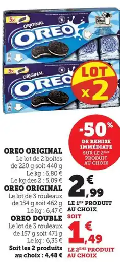 Bi1 Oreo original offre