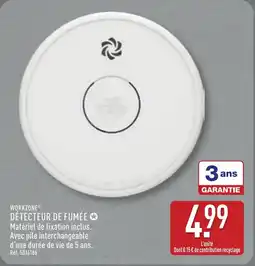 ALDI WORKZONE Détecteur de fumée offre