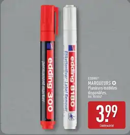 ALDI EDDING Marqueurs offre