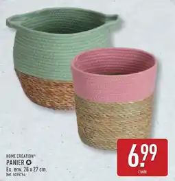 ALDI HOME CREATION Panier offre
