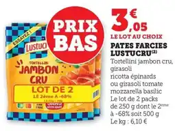 Bi1 Pates farcies lustucru offre