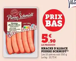 Bi1 Knacks d'alsace pierre schmidt offre