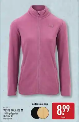 ALDI CRANE Veste polaire offre
