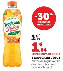 Bi1 Tropicana juicy offre