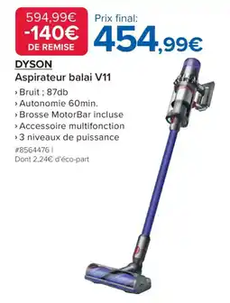 Costco Dyson Aspirateur balai V11 offre