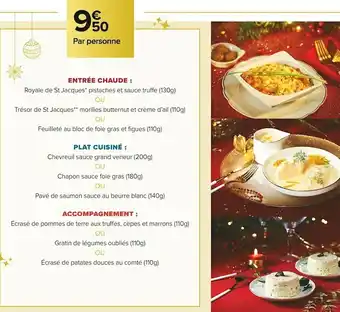 Carrefour Market Menu traiteur offre