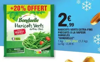 E.Leclerc BONDUELLE Haricots verts extra-fins offre